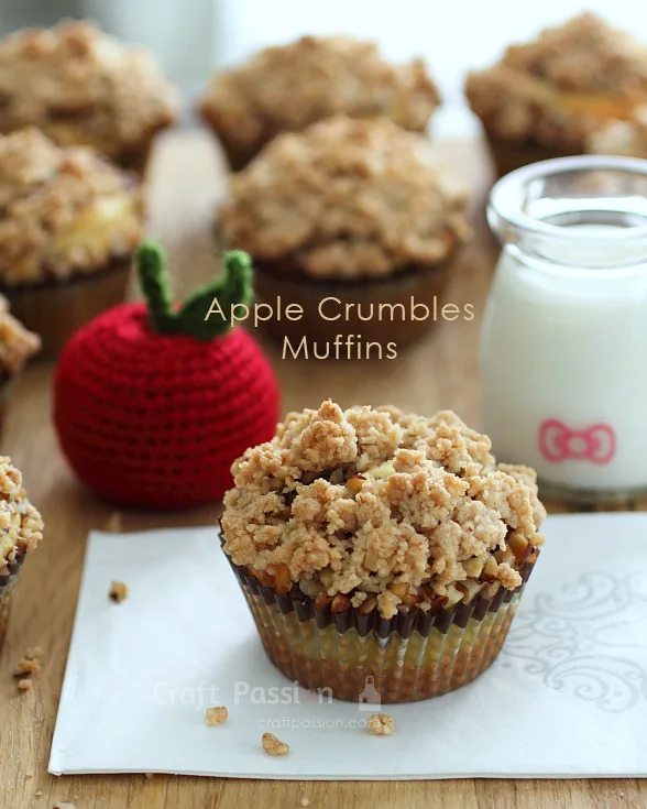 apple crumbles muffin recipe