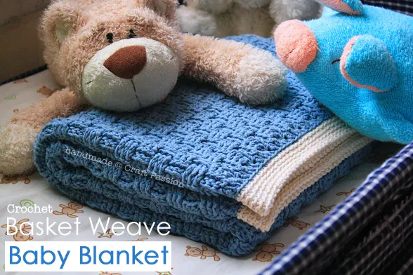 basket weave blanket