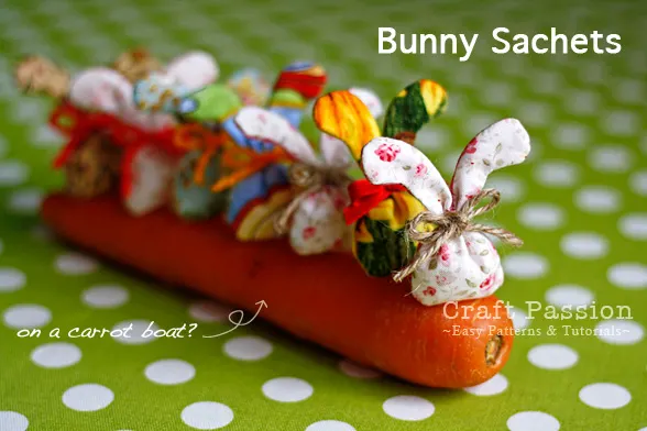 bunny sachet
