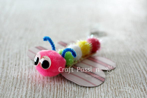 butterfly fridge magnet kid craft