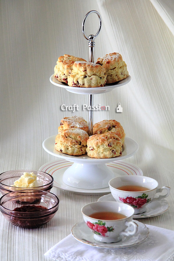 buttermilk scones tea