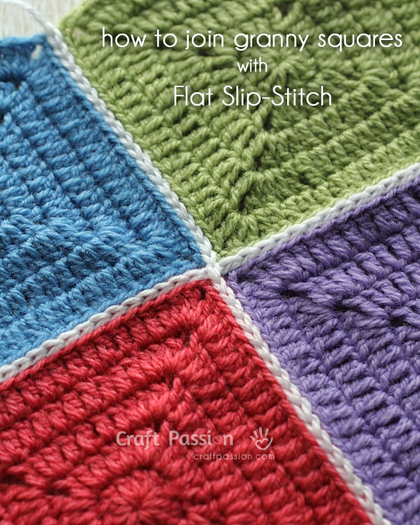 flat slip stitch join