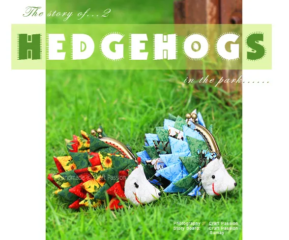 Hedgehog coin purse