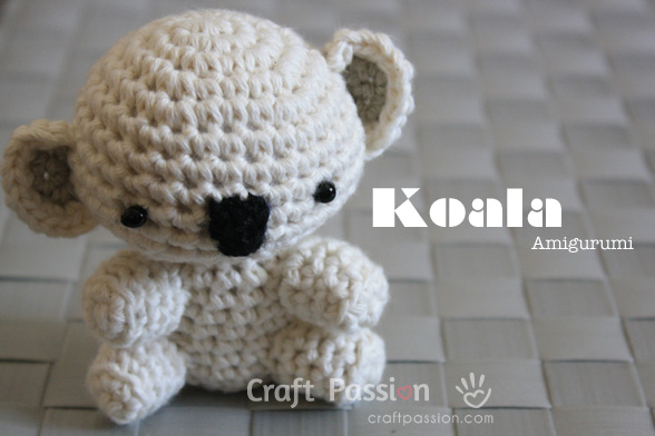 koala amigurumi pattern