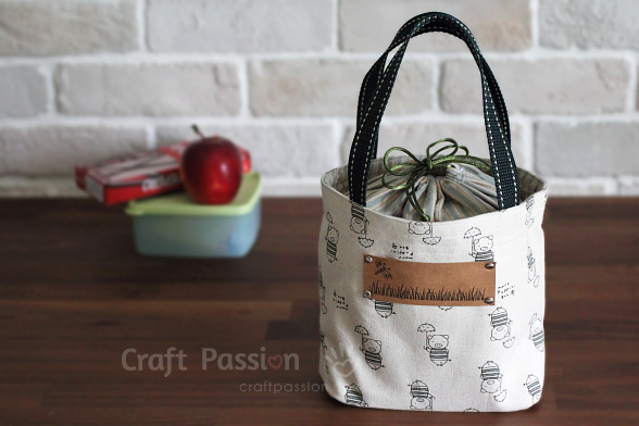 lunch bag sew pattern