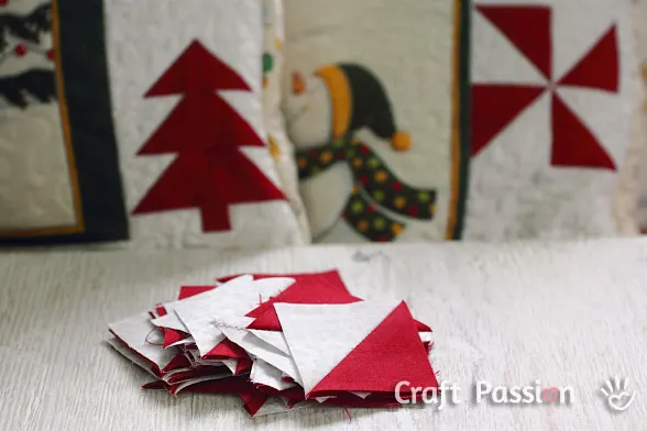 basic 1/2 square triangle HST