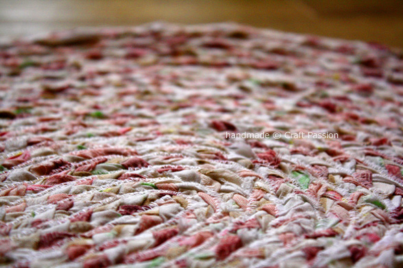 braided rag rug