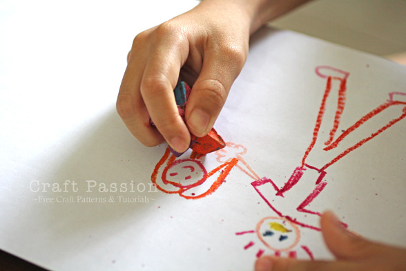 drawing with star shaped oil pastel drawing with star shaped recycle oil pastel