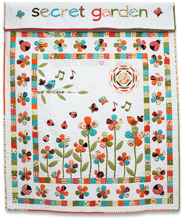 secret garden quilt pattern