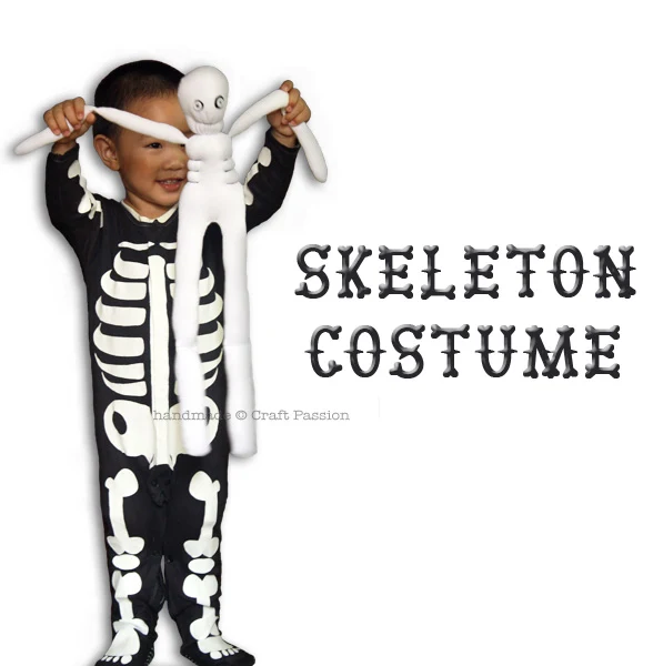 skeleton costume pattern