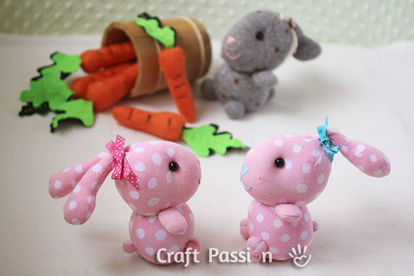 bunny stuffed animal sewing pattern