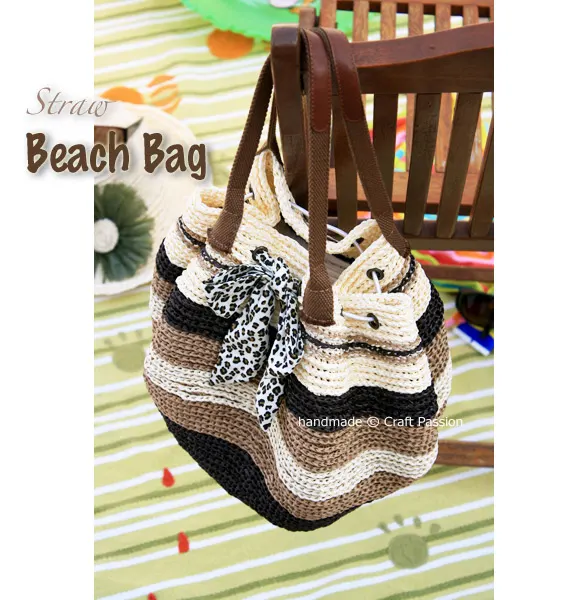 beach bag crochet pattern
