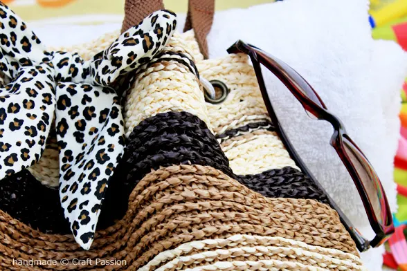 drawstring beach bag crochet pattern
