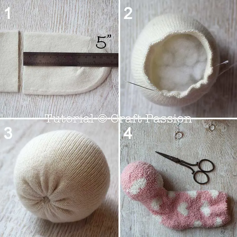 sock sheep face