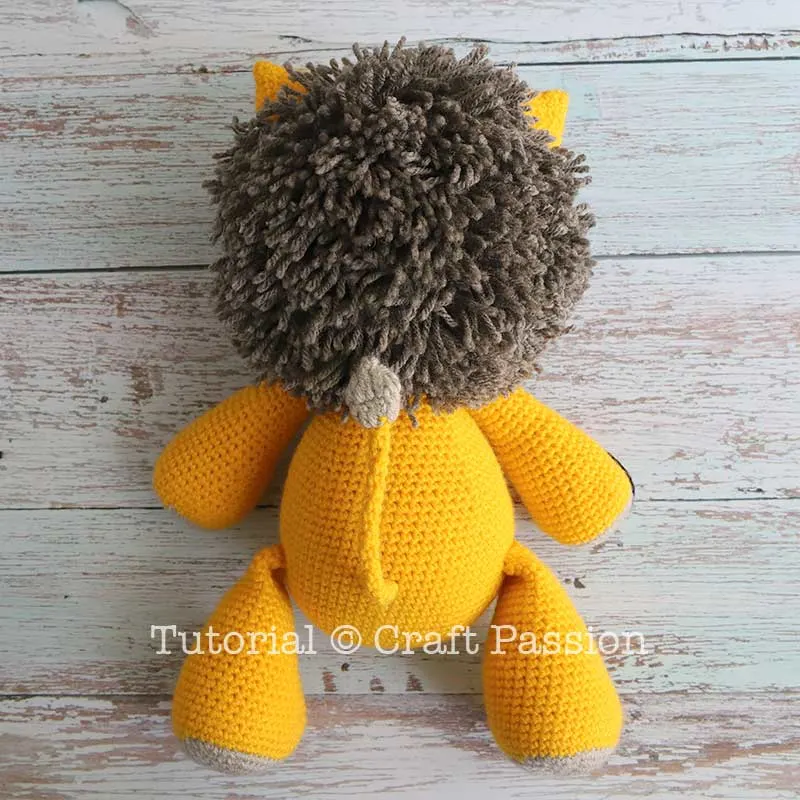 amigurumi lion