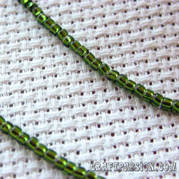 beaded shoes border