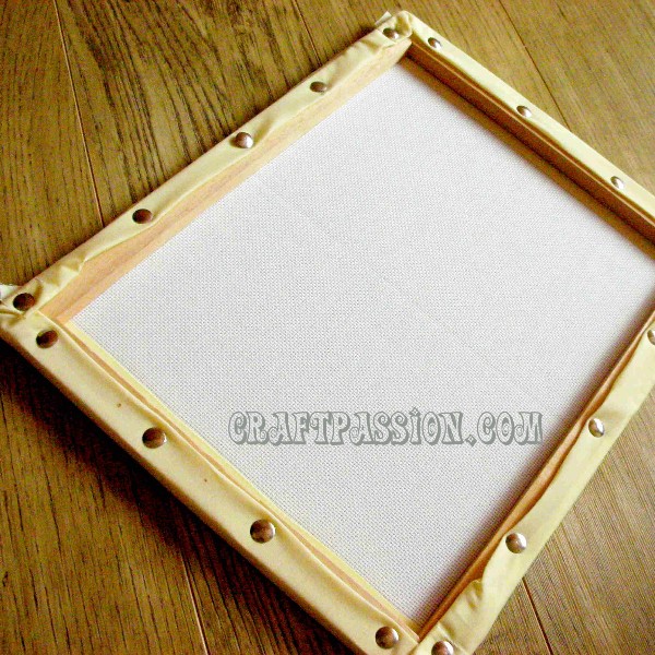 prepare beaded shoes frame