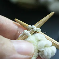 Learn how to knit a scarf that's super soft and warm with Pom Pom yarn. It is a quick project and you only need to know how to do the knit stitch.