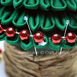 fabric christmas tree