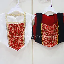 queen gown costume