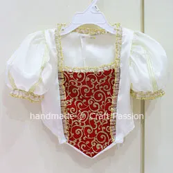 queen gown costume