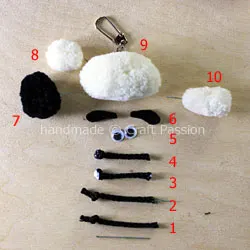 pom pom sheep