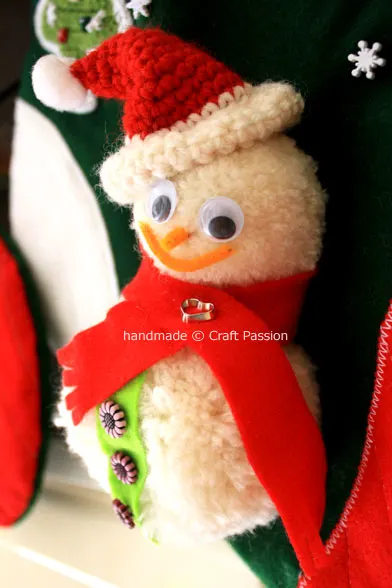 Snowman_pompom pom pom snowman
