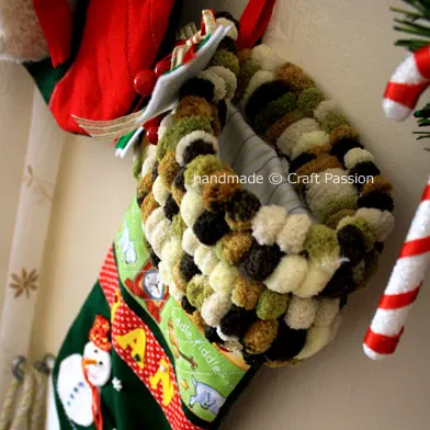 Stocking_knitting Christmas Stocking cuff