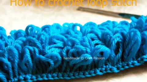 crochet loop stitch