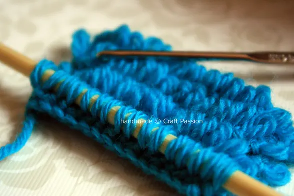 Short-Loop-Stitch-Main crochet loop stitch