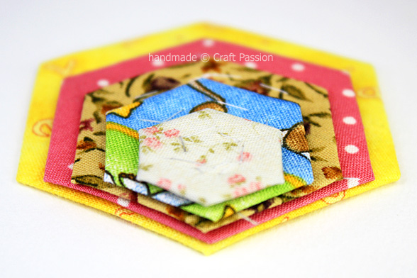 draw hexagon for quilting