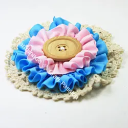 Ruffles Flower Corsage HeadBand