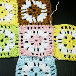 Complete patching up Granny Square