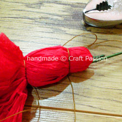 tissue carnation WIP10 tissue paper flowers