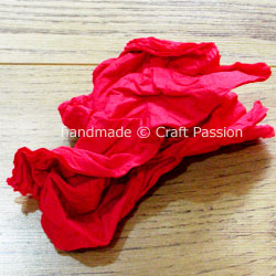tissue carnation WIP4 tissue paper flowers