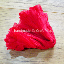 tissue carnation WIP7 tissue paper flowers