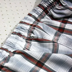 Elastic-waist-band Boxer Shorts