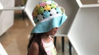 Image for Crochet Hat Pattern With YoYo Puff