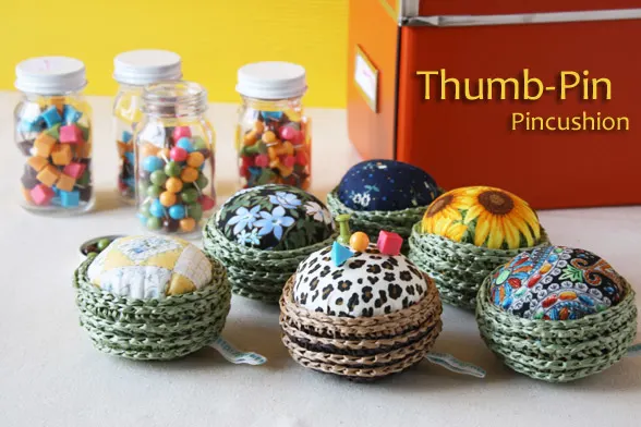 Thumb pin Pincushion charity
