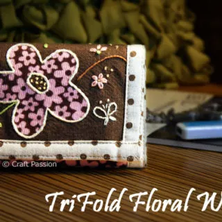 Trifold Wallet Sewing Pattern