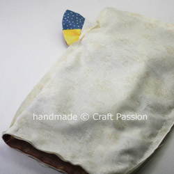 Sewing Goody Bag With Pattern & Tutorial Image