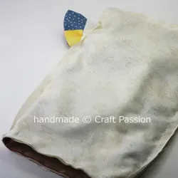 Sewing Goody Bag With Pattern & Tutorial Image