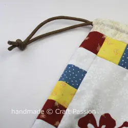 Sewing Goody Bag With Pattern & Tutorial Image