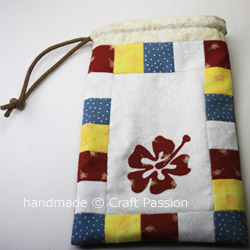 Sewing Goody Bag With Pattern & Tutorial Image