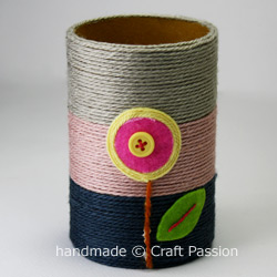 Quick Craft Pencil Holder Tutorial