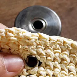 Crochet Straw Raffia Tote Bag Tutorial Free Pattern