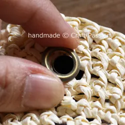 Crochet Straw Raffia Tote Bag Tutorial Free Pattern