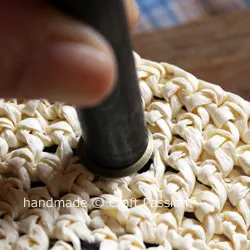 Crochet Straw Raffia Tote Bag Tutorial Free Pattern