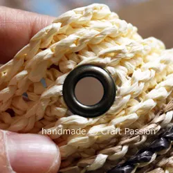 Crochet Straw Raffia Tote Bag Tutorial Free Pattern