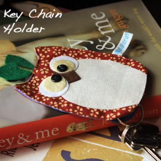 Owl Key Pouch Sewing Pattern
